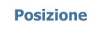 Posizione